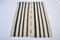 Modern Striped Kilim Rug 1