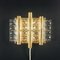 Scandinavian Glass & Brass Wall Lamps attributed to Carl Fagerlund for Lyfa, 1960s, Set of 2, Image 6