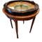 Antiker französischer Roulette Tisch aus Holz & Messing von Ch. Vallois, Paris 19