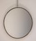 Circular Mirror with Brass Edges, Italy, 1950s 3