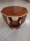 Art Deco Walnut Coffee Table on 4 Curved Legs, 1935, Image 8