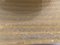 Lampada da soffitto ad incasso in vetro di Murano dorato, anni '70, Immagine 7