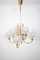 Crystal Glass Chandelier from Peill & Putzler, 1970s 1