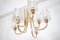 Crystal Glass Chandelier from Peill & Putzler, 1970s 7