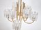 Crystal Glass Chandelier from Peill & Putzler, 1970s 5