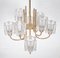 Crystal Glass Chandelier from Peill & Putzler, 1970s 14