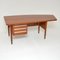 Vintage Walnut Executive Desk, 1960s 2