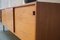 Minimalist Sideboard with Sliding Doors and Leather Handles from Deutsche Werkstätten 2