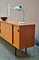 Minimalist Sideboard with Sliding Doors and Leather Handles from Deutsche Werkstätten, Image 8