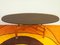 Wooden Coffee Table with Lacquered Top, 1950s, Image 1