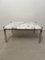 Chrome and Marble Steel Coffee Table by Étienne Fermigier, 1960s 1