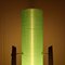 Lámpara de pie Rocket de madera y fibra de vidrio de Novoplast Sered, años 60, Immagine 8