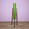 Fiberglass & Wood Rocket Floor Lamp from Novoplast Sered, 1960s 1