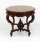 Victorian Rosewood Rococo Revival Carved Centre Hall Table, 1850s 1