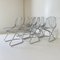 Chromed Steel Chairs attributed to Gastone Rinaldi for Rima, 1970s, Set of 6 6