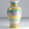 Italian Ceramic Line Vase Casa from Sorrento, 1950s 5