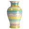 Italian Ceramic Line Vase Casa from Sorrento, 1950s 1