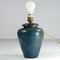 Glasierte Keramiklampe, Frankreich, 1930er 7