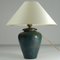Glasierte Keramiklampe, Frankreich, 1930er 3