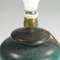 Glasierte Keramiklampe, Frankreich, 1930er 5
