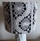 Vintage Black and White Bisquit Porcelain Table Lamp by Thomas, 1970s 4
