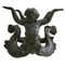 Table Basse Putti Di Sea Mermaid Néoclassique en Bronze, Italie 1