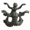 Neoclassical Italian Bronze Putti Di Sea Mermaid Coffee Table, Image 18