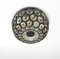 Mid-Century Iron Ring & Glass Ceiling Light from Limburg, Germany, 1960s, Image 3
