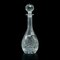 Tall Vintage English Cut Glass Port Decanter, 1960s 5