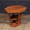 French Art Deco Walnut Occasional Table, 1920s, Image 6