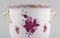 Chinese Hand-Painted Porcelain Bouquet Raspberry Wine Coolers from Herend, Set of 2 5