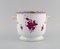 Chinese Hand-Painted Porcelain Bouquet Raspberry Wine Coolers from Herend, Set of 2 2