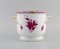 Chinese Hand-Painted Porcelain Bouquet Raspberry Wine Coolers from Herend, Set of 2, Image 2