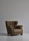 Art Deco Elm & Savak Wool Lounge Chairs from Fritz Hansen, Denmark, 1940s, Set of 2 10
