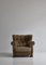 Art Deco Elm & Savak Wool Lounge Chairs from Fritz Hansen, Denmark, 1940s, Set of 2 5