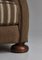 Art Deco Elm & Savak Wool Lounge Chairs from Fritz Hansen, Denmark, 1940s, Set of 2 11