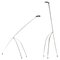 Grassing Giraffe Lampe von Kilzi, 2er Set 1