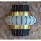 Jade and Ivory Comb Wall Lamp with Brass Ring by Dooq 12