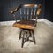 Antique Office Chair on Spindel, England, 1880s 2