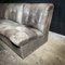 Vintage Mid-Century Gray Leather Patchwork Modular Corner Sofa, 1970s 17