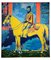 Giangiacomo Spadari, Garibaldi Riding His Horse, óleo sobre lienzo, 1977, Imagen 1