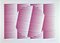 Victor Debach, Abstract Pink Composition, Screen Print, 1970s 1