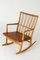 Ml-33 Rocking Chairs by Hans J. Wegner, 1950s, Set of 2, Image 5