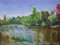 Jackson, The Petersham Hotel, Richmond, View Below By the River, 2010, Oil on Board 1