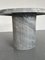 Grey Marble Side Table, 1980s 6