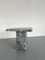 Grey Marble Side Table, 1980s 4