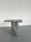 Grey Marble Side Table, 1980s, Image 4