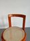 Modernist Italian Orange Bentwood Dining Chair 8