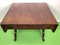 Antique Wood and Veneer Dining Table, 1880s 1