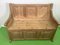 20th Century Softwood Chest Bench 2